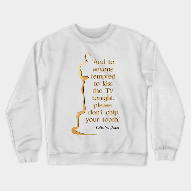 Evelyn Hugo Celia St. James Quote Crewneck Sweatshirt by baranskini